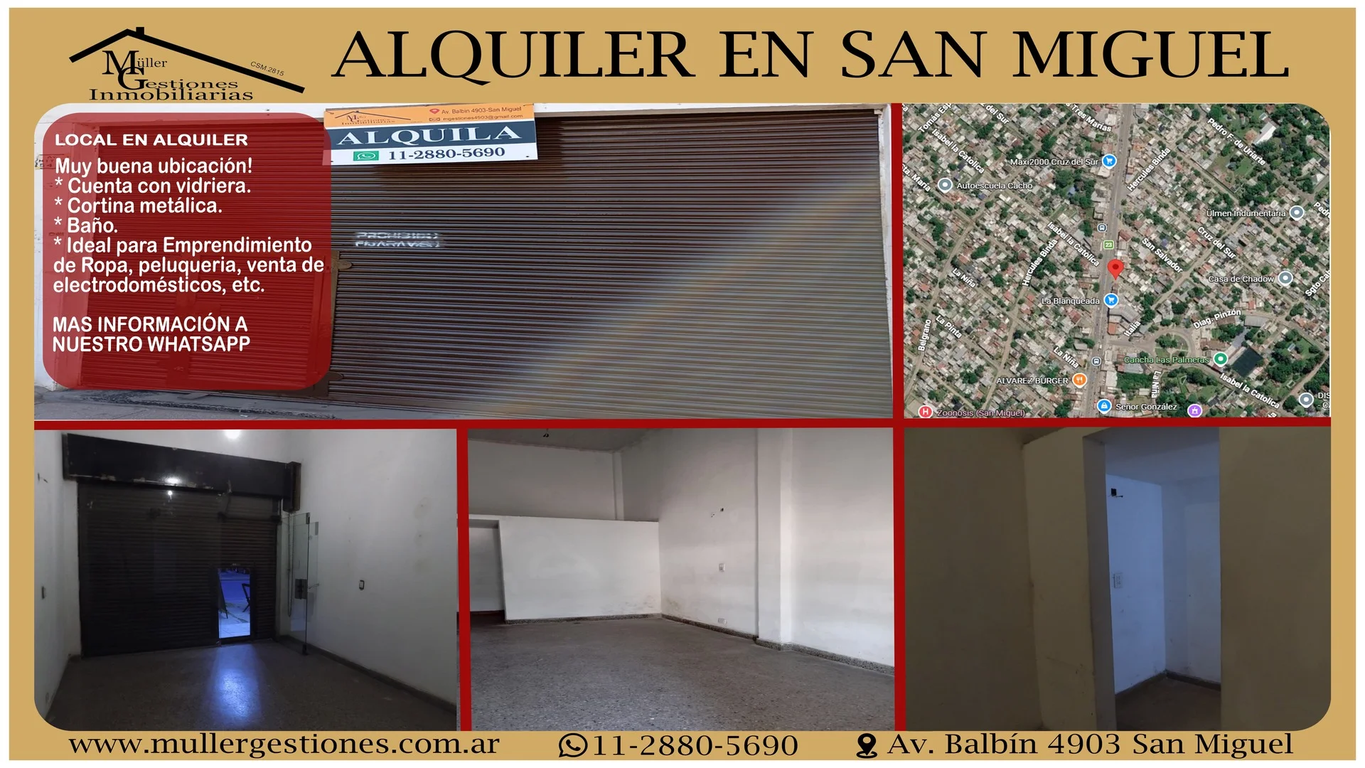 AV. BALBIN 5411 LOCAL
